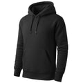 Men’s Heavyweight Fleece-Lined Pullover Hoodie – Black