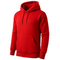 Men’s Heavyweight Fleece-Lined Pullover Hoodie – Red