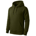 Men’s Heavyweight Fleece-Lined Pullover Hoodie – Olive